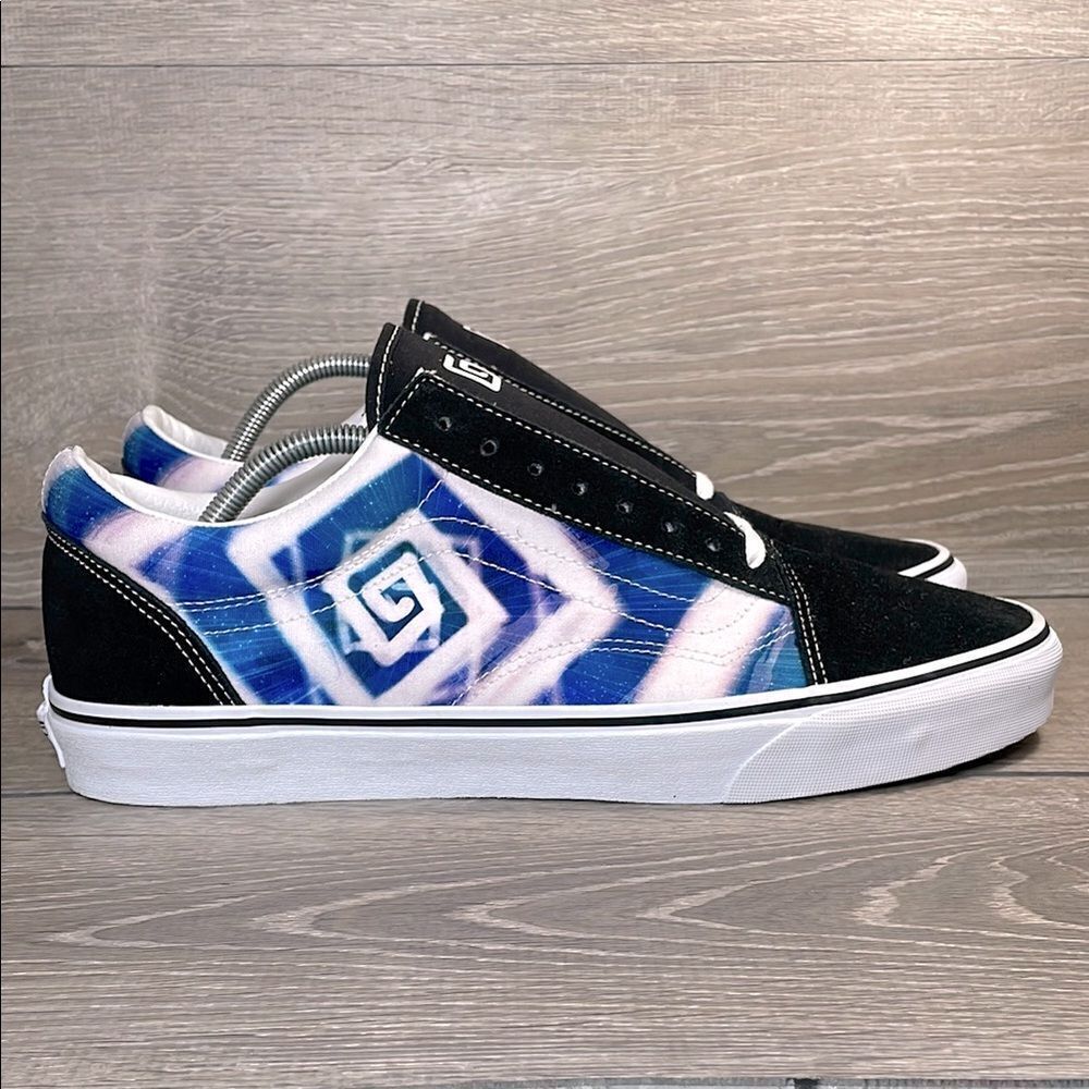 Vans Old Skool x Karl Jacob’s Dream Smp Men’s Sz 13 Black Suede Anime Sneakers
